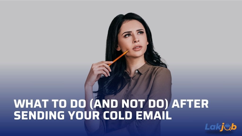 how to write a cold email for a job
