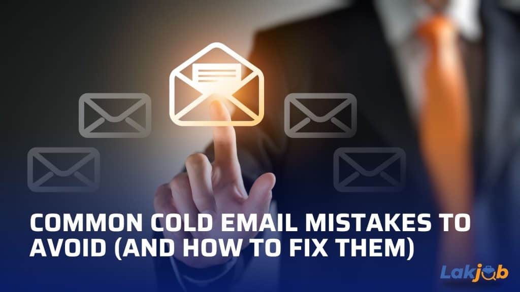 how to write a cold email for a job