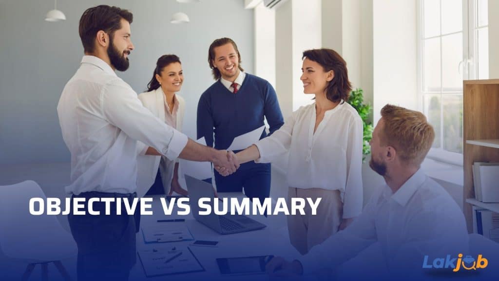 resume objective examples for first job