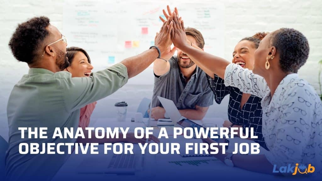 resume objective examples for first job