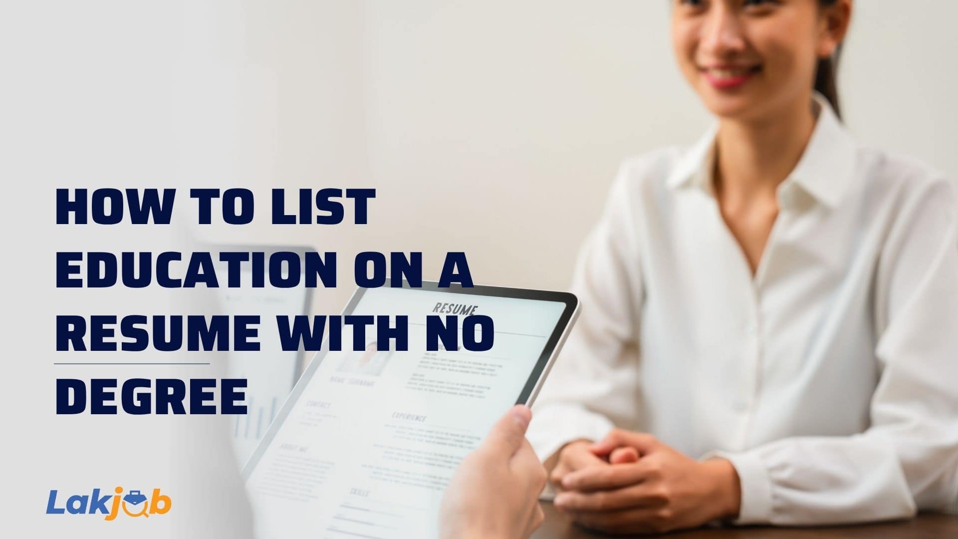 how to list education on a resume with no degree