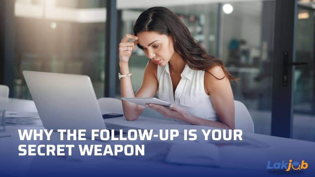 how to follow up on a job application