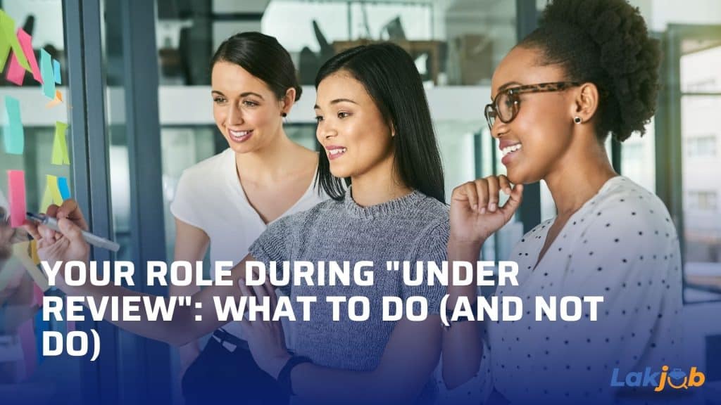 what does it mean when application is under review